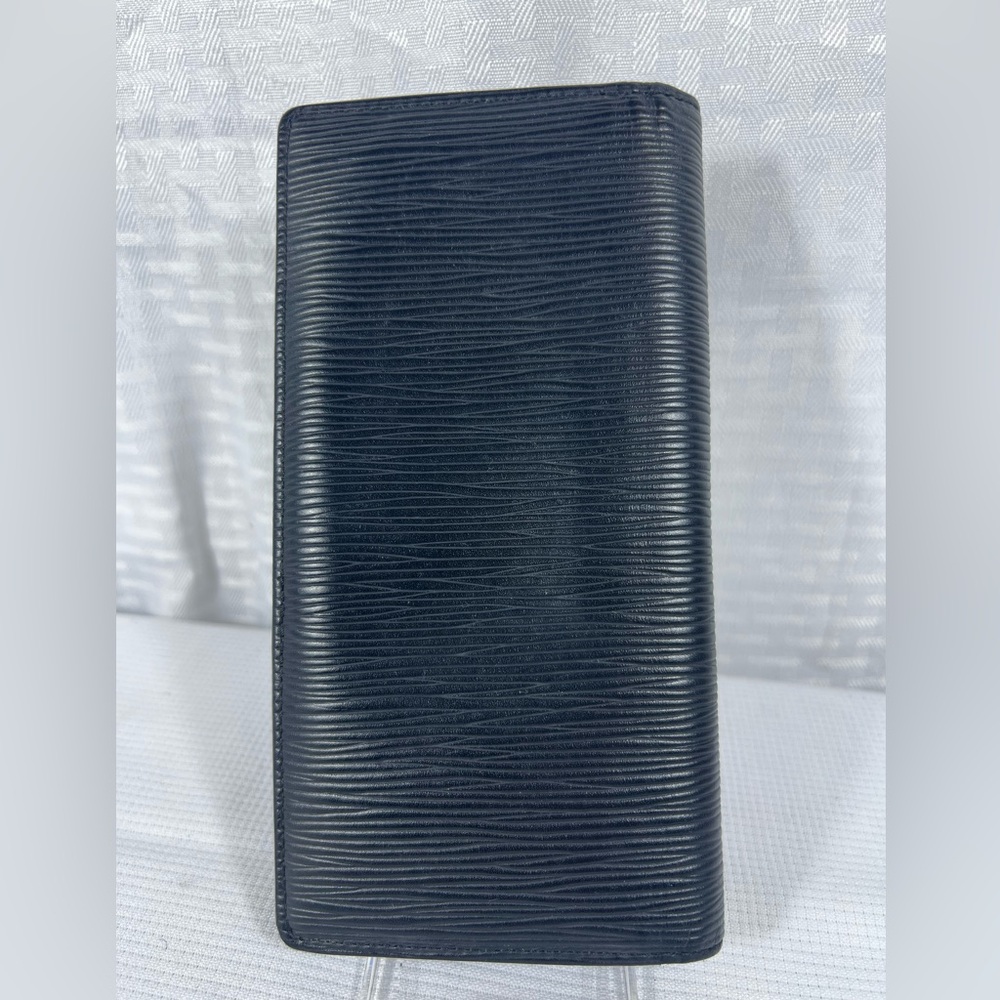 1068: Louis Vuitton unisex Long Wallet in Epi Leather & Monogram Eclipse - Picture 3 of 12